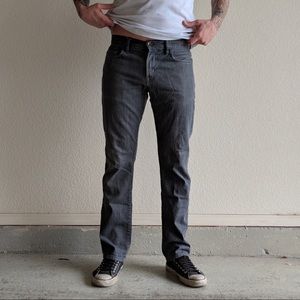 Gap Men’s Gray Straight Jeans